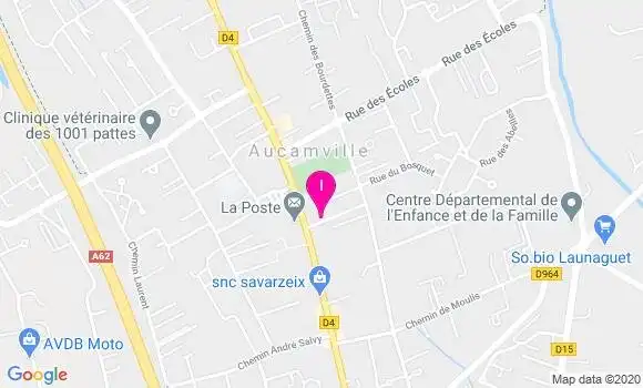 Localisation Isabelle Tarbouriech Megardon