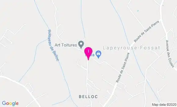 Localisation Evelyne Cazeneuve Bettiol