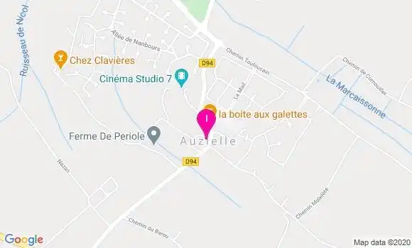 Localisation Camille Thibault