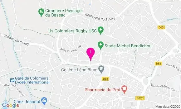 Localisation Sylvie Lay Begue