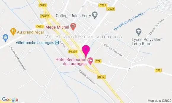 Localisation Audrey Bardou