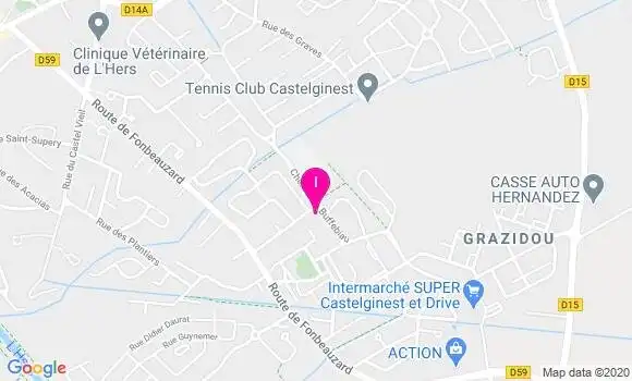 Localisation Jocelyne Negre Sebaoni
