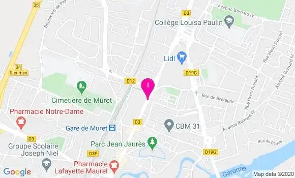 Localisation Isabelle Doyhamboure