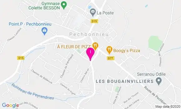 Localisation Magali Cavaille