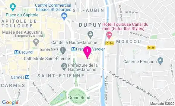 Localisation Nadege Carrere