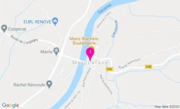 Localisation Chrystell Couzinet