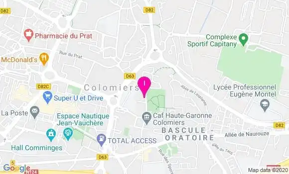 Localisation Stephanie Auziech
