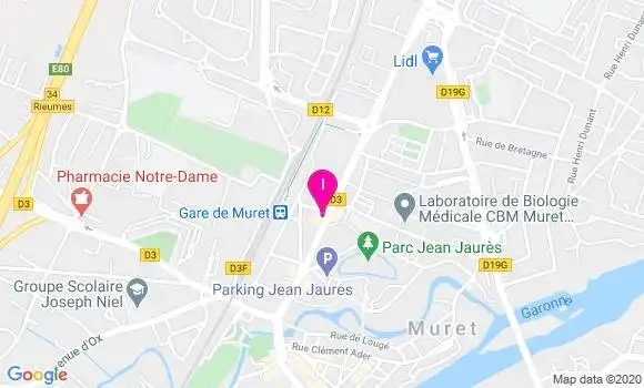 Localisation Anne Lacoste
