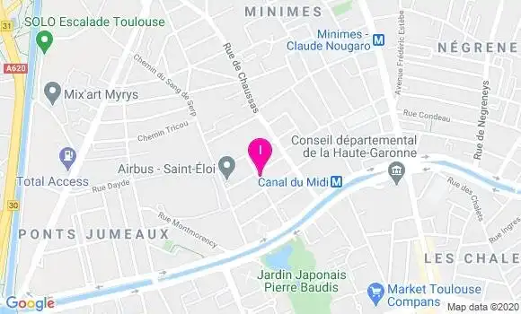 Localisation Virginie Pech