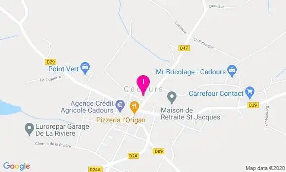Localisation Francoise Cassorlas Pujos