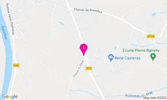 Localisation Marie Catherine Cevenes