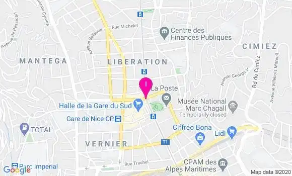 Localisation Sylvie Labatut