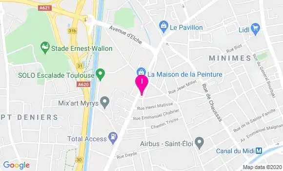 Localisation Guilhem Cassan