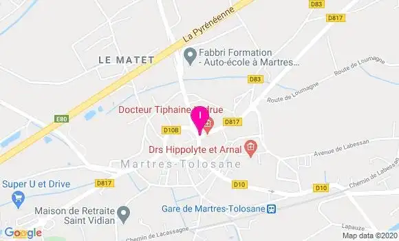 Localisation Martine Suderie