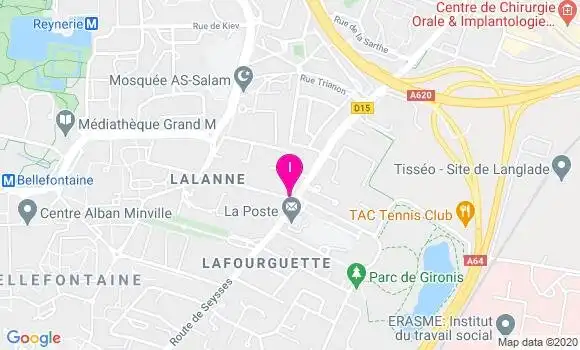 Localisation Laetitia Hommand