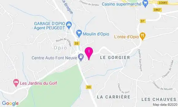 Localisation Typhaine Lachaize Chevallier