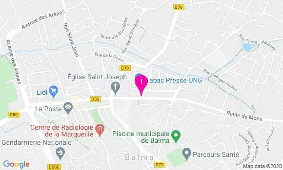 Localisation Estelle Destur