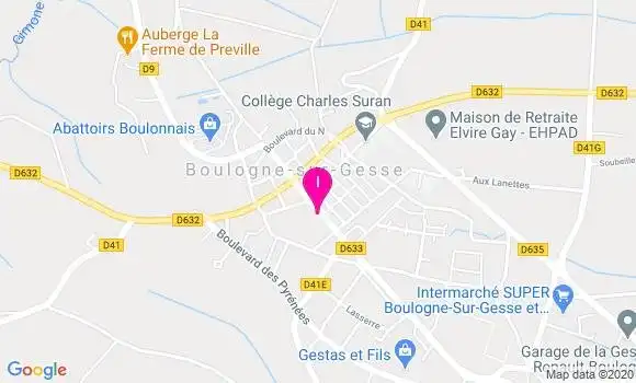 Localisation Sonia Floury