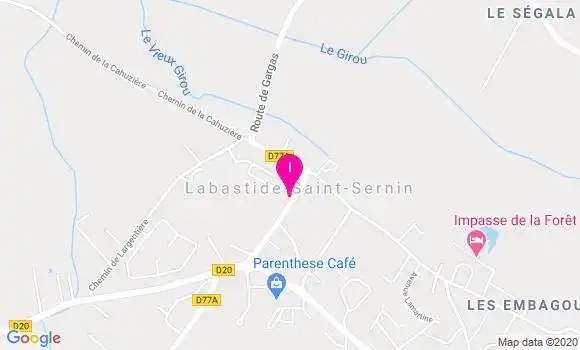 Localisation Aurelie Lagarrigue