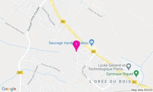 Localisation Nadine Malartre