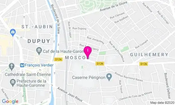 Localisation Edith Meurisse