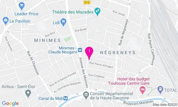 Localisation Fabienne Plana