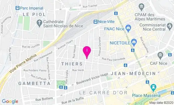 Localisation Sandra Lavigne Cadel