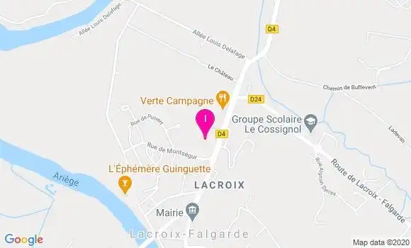 Localisation Murielle Vernhes