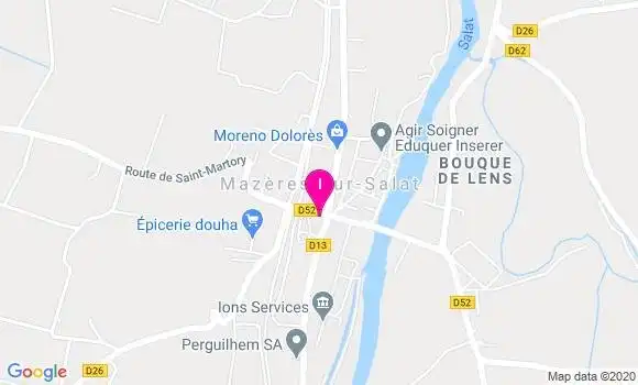 Localisation Eric Vialas