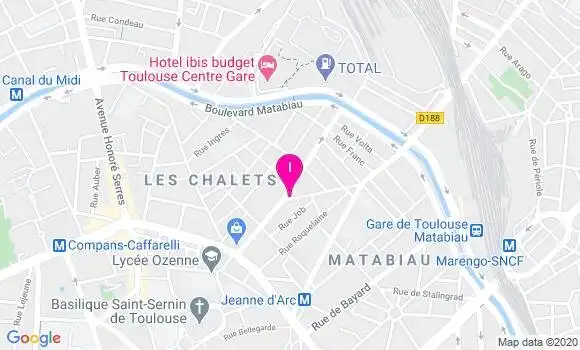 Localisation Pierre Touyaa