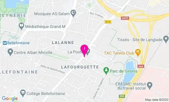 Localisation Delie Toureille
