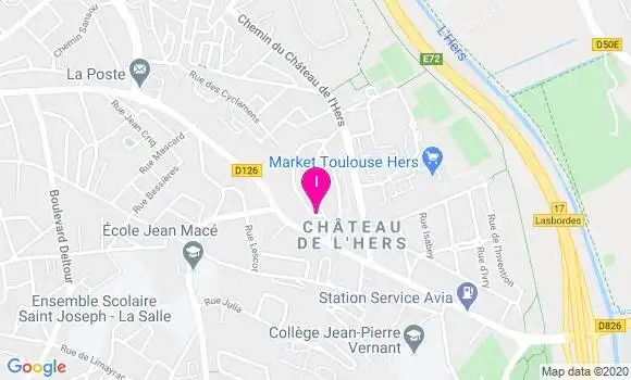 Localisation Anais Laurent