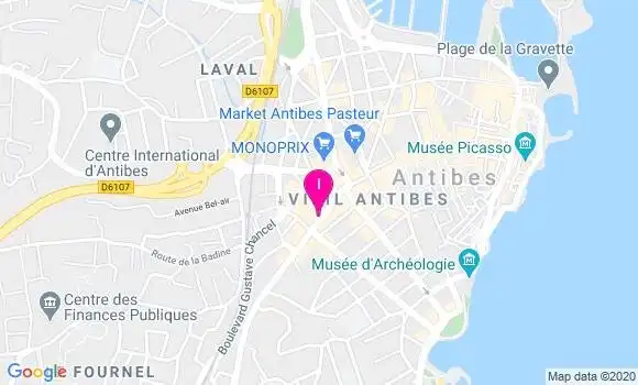 Localisation Catherine Lafeuille