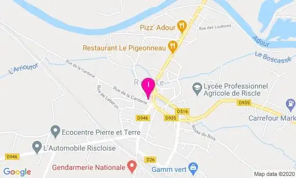 Localisation Katy Latterrade