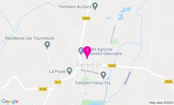 Localisation Helene Larroque