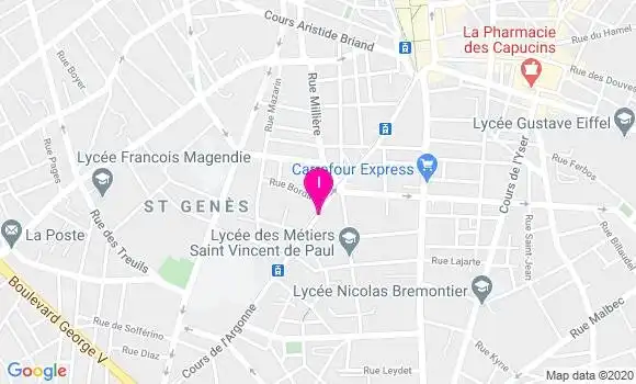 Localisation Carole Lagarde