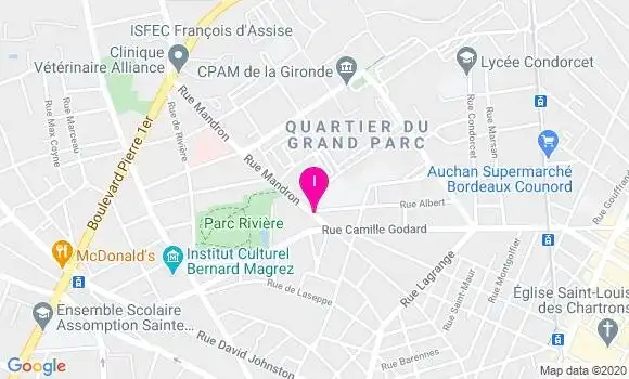 Localisation Fanny El Ameri
