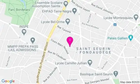 Localisation Caroline Bernazeau