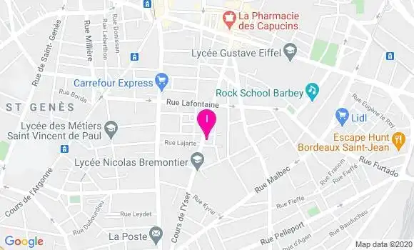 Localisation Sandra Virecoulon