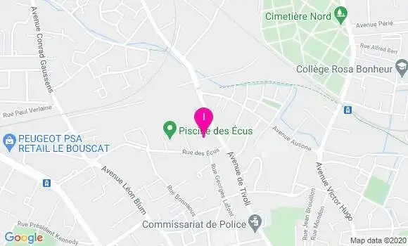 Localisation Carine Vial