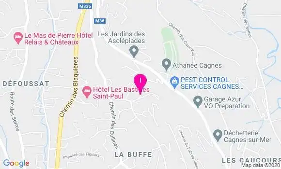 Localisation Marion Dahon