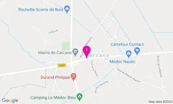 Localisation Sandie Pechaudral