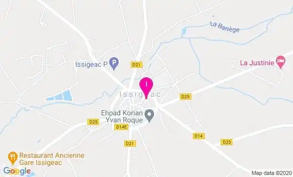 Localisation Didier Deret