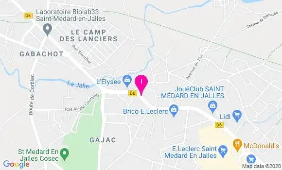 Localisation Francoise Castagnet