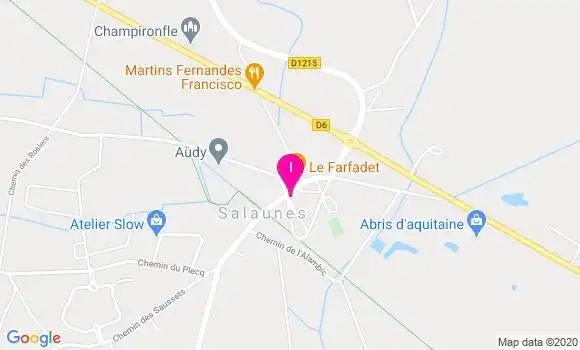 Localisation Corine Chancogne