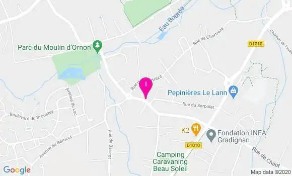 Localisation Armelle Cloerec