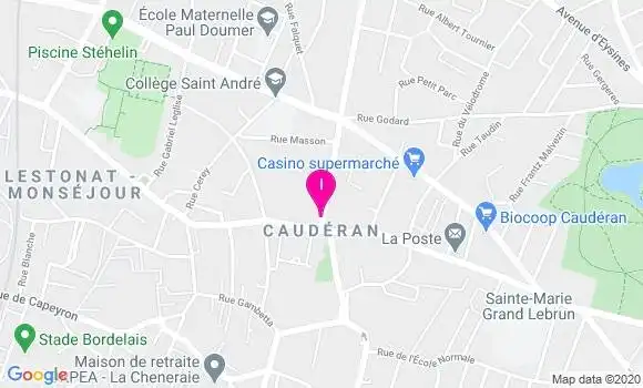 Localisation Marie Helene Audibert Papon