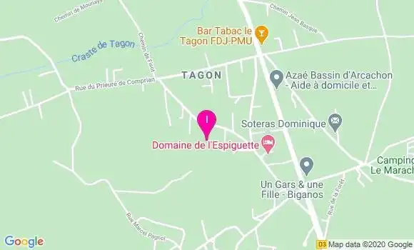Localisation Emmanuelle Daubie