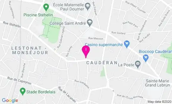 Localisation Nathalie Dubouilh