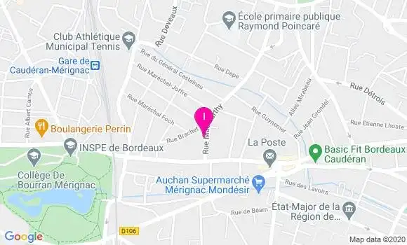 Localisation Danielle Dominguez